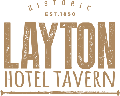 Layton Hotel Tavern Logo Tan