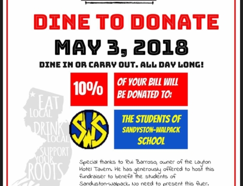 Dine To Donate – May 3